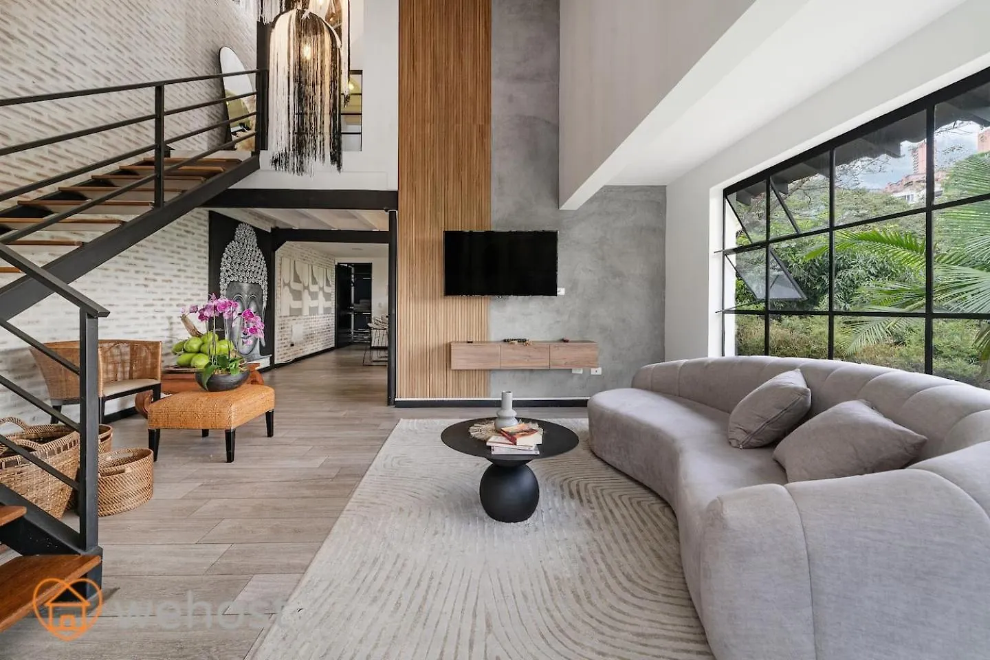 Apartment Japandi Style House 3 Bedroom & Bathtub Medellin